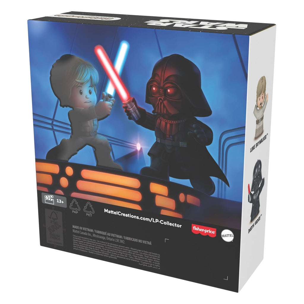 Productafbeelding Star Wars Little People Collector Minifiguren 2-pack I Am Your Father 7 cm
