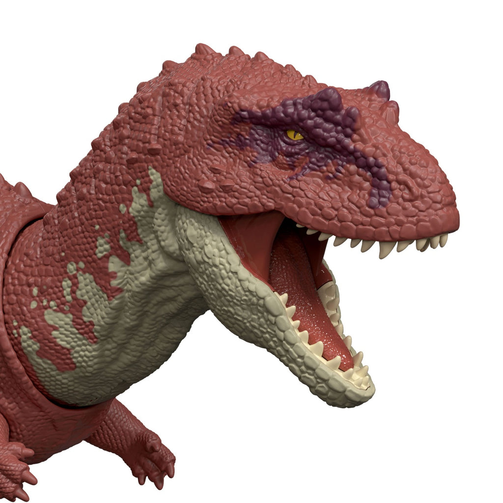 Productafbeelding Jurassic World: De Wedergeboorte Wild Roar Aucasaurus actiefiguur met geluid 12 cm