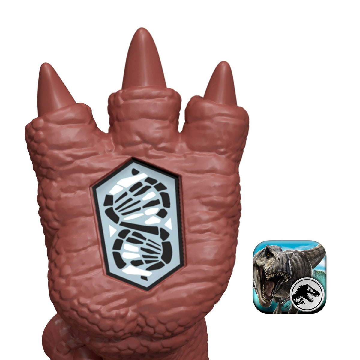 Productafbeelding Jurassic World: De Wedergeboorte Wild Roar Aucasaurus actiefiguur met geluid 12 cm
