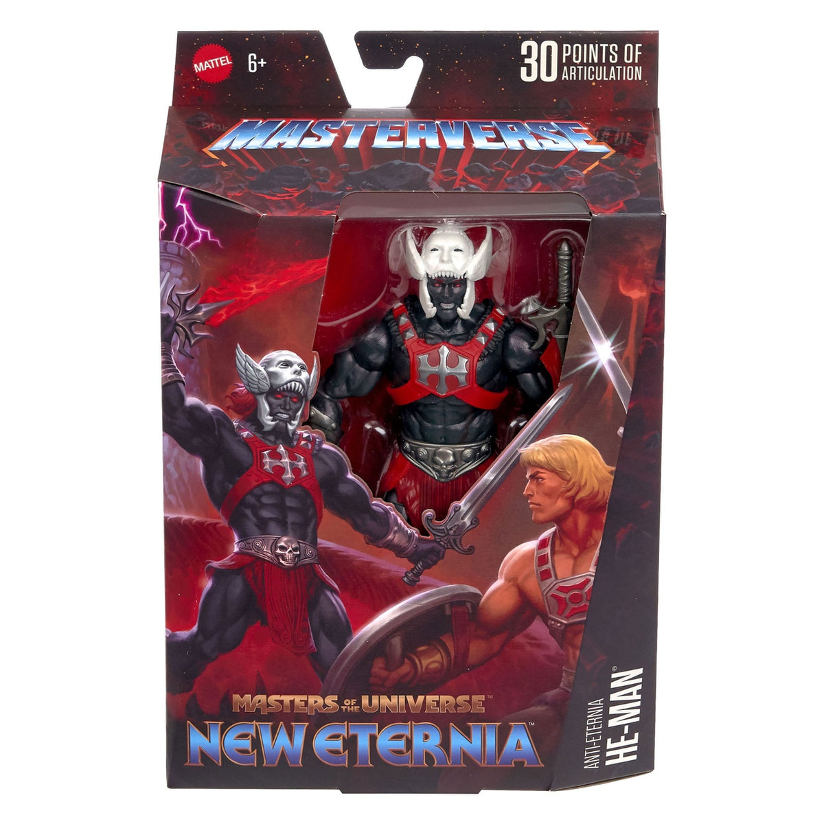 Productafbeelding Masters of the Universe: New Eternia Masterverse actiefiguur Anti-Eternia He-Man 18 cm
