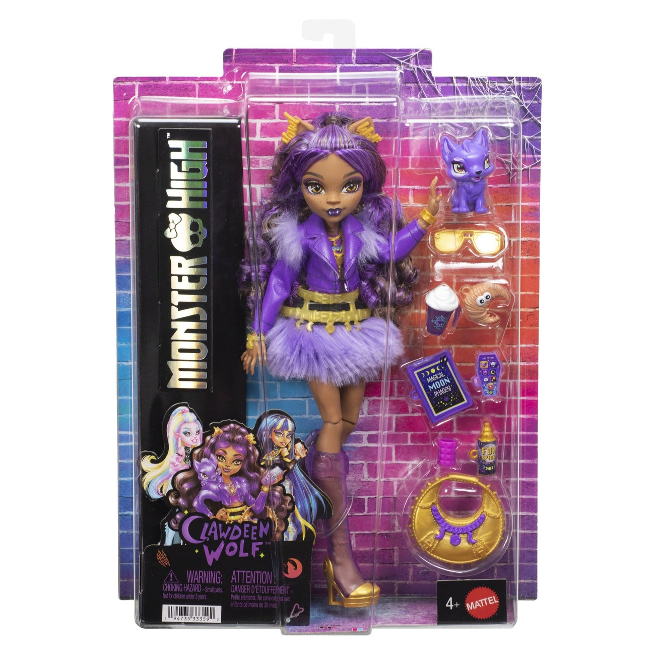 Productafbeelding Monster High Pop Clawdeen Wolf
