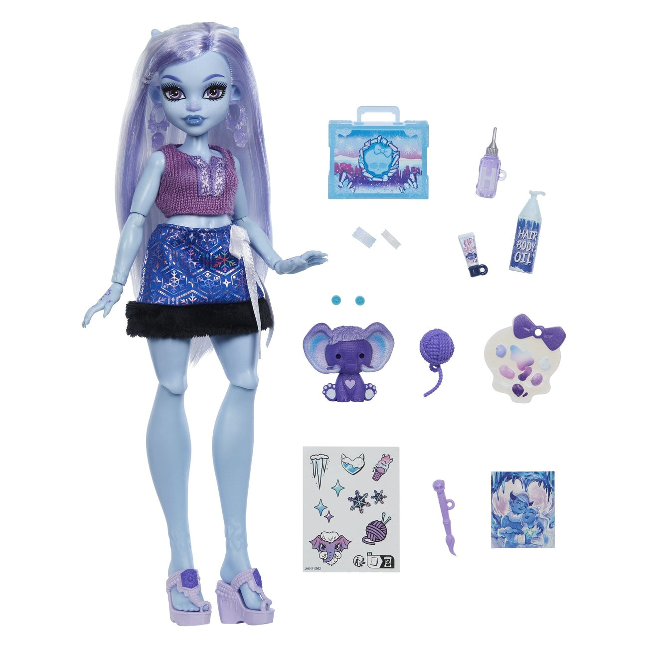 Product image Monster High Self-Scare Secrets Doll Abbey Bominable