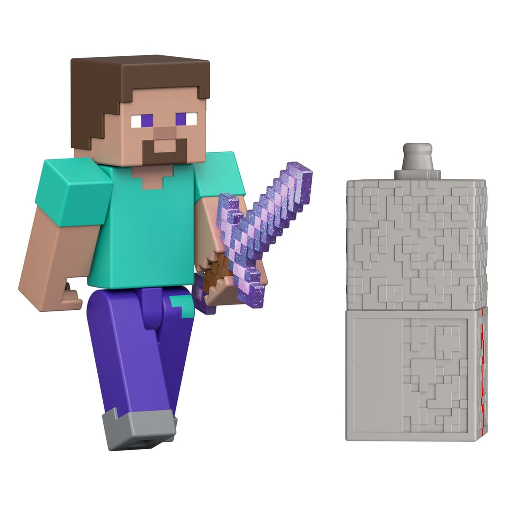 Productafbeelding Minecraft actiefiguur Steve 8 cm
