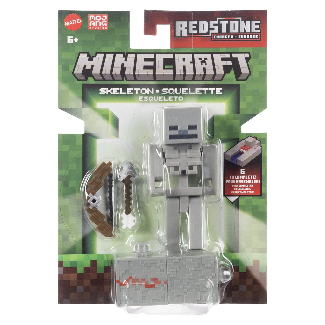 Productafbeelding Minecraft Actiefiguur Skelet 8 cm