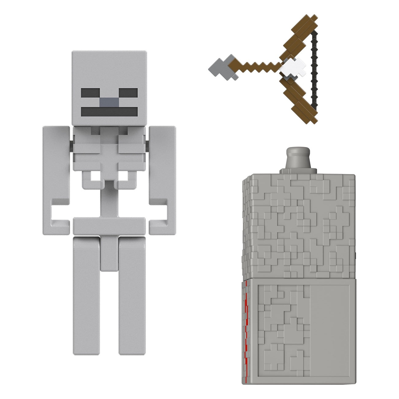 Productafbeelding Minecraft Actiefiguur Skelet 8 cm
