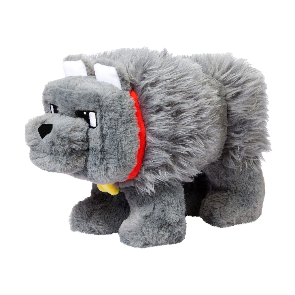 Productafbeelding Een Minecraft-film pluchefiguur met geluid Dennis de Wolf 20 cm