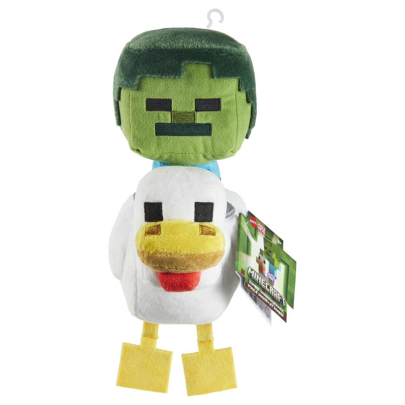 Productafbeelding Minecraft deluxe pluchen figuur Chicken Jockey 20 cm