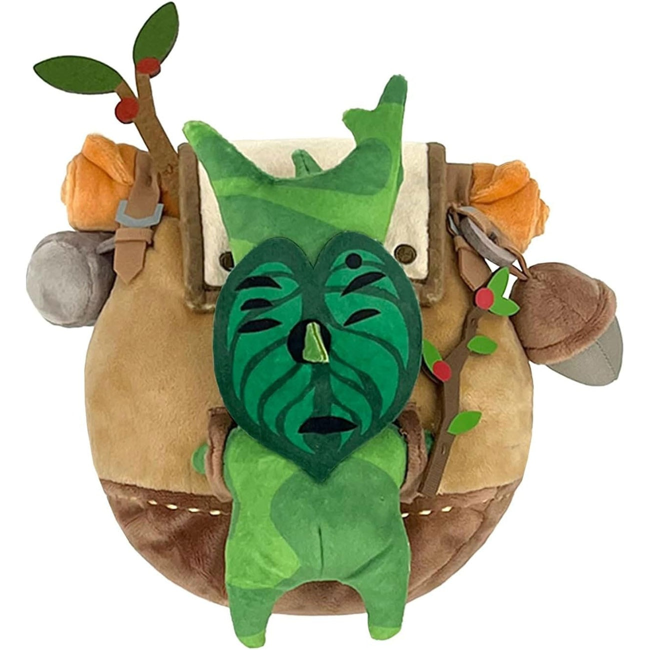Product image The Legend of Zelda: Tears of the Kingdom Plush Figure ZP04 Korok with Backpack Brown 17 cm