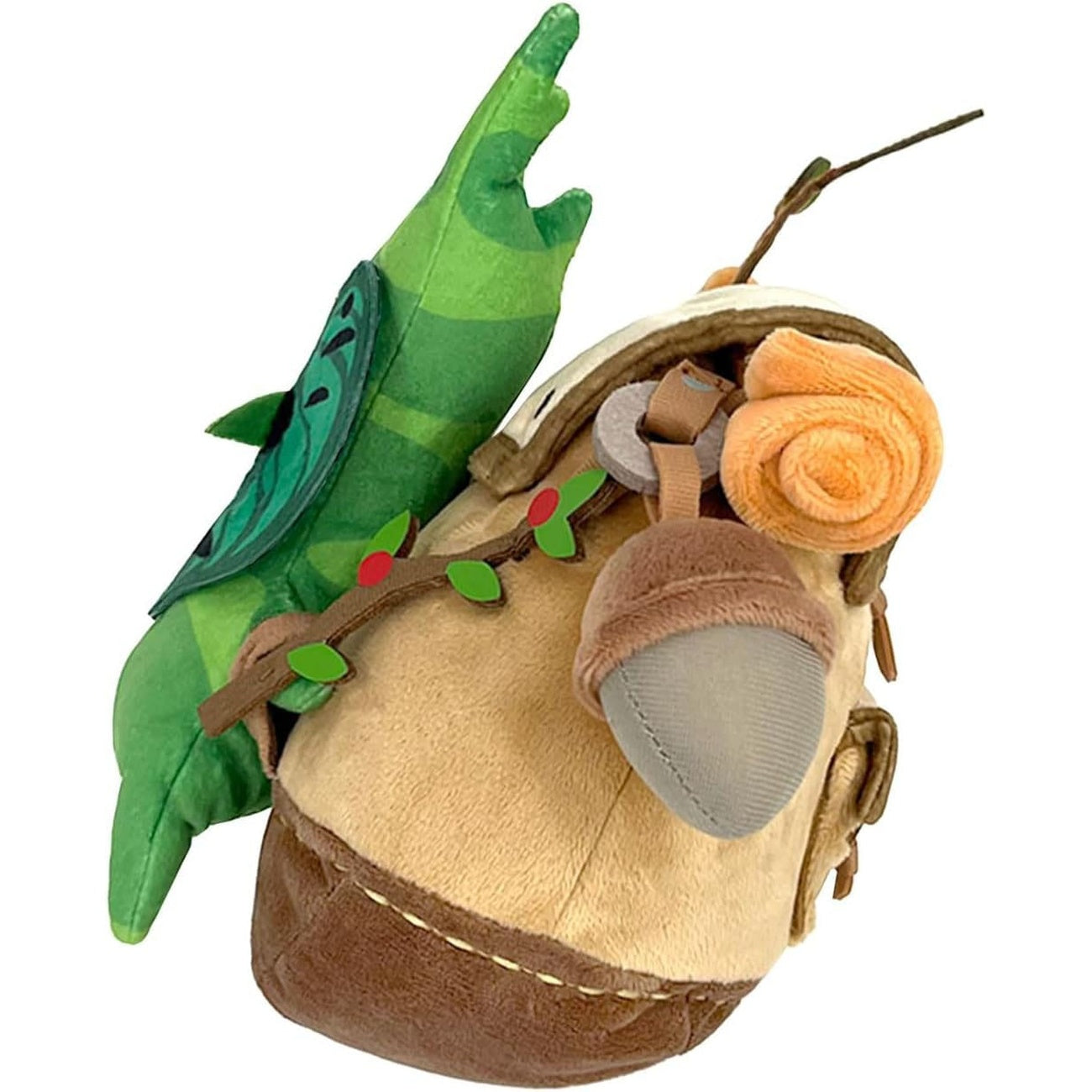 Product image The Legend of Zelda: Tears of the Kingdom Plush Figure ZP04 Korok with Backpack Brown 17 cm