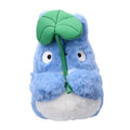 Productafbeelding Mijn buur Totoro Nakayoshi pluchen figuur medium Totoro met blad 20 cm