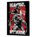 Productafbeelding Marvel Houtdruk Deadpool & Wolverine 03 Maximum Effort 35 x 50 cm