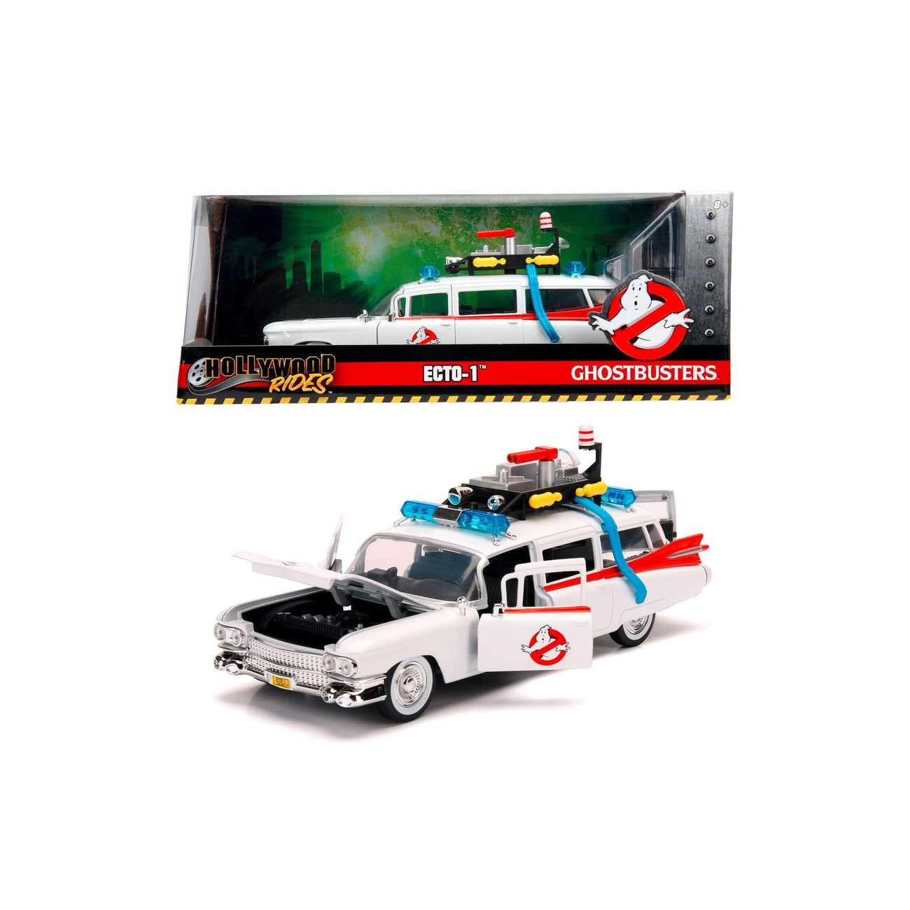 Productafbeelding Ghostbusters Diecast Model 1/24 ECTO-1