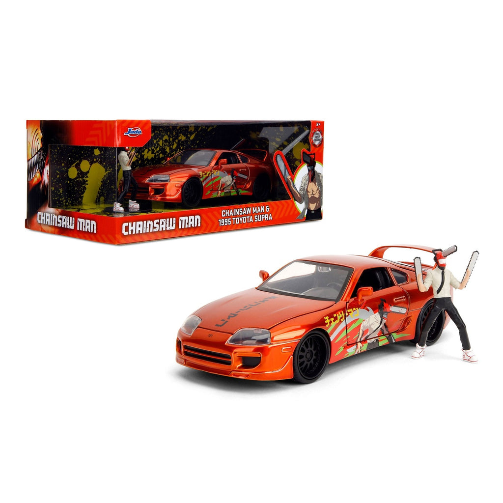 Productafbeelding Chainsaw Man Diecast Model 1/24 1995 Toyota Supra