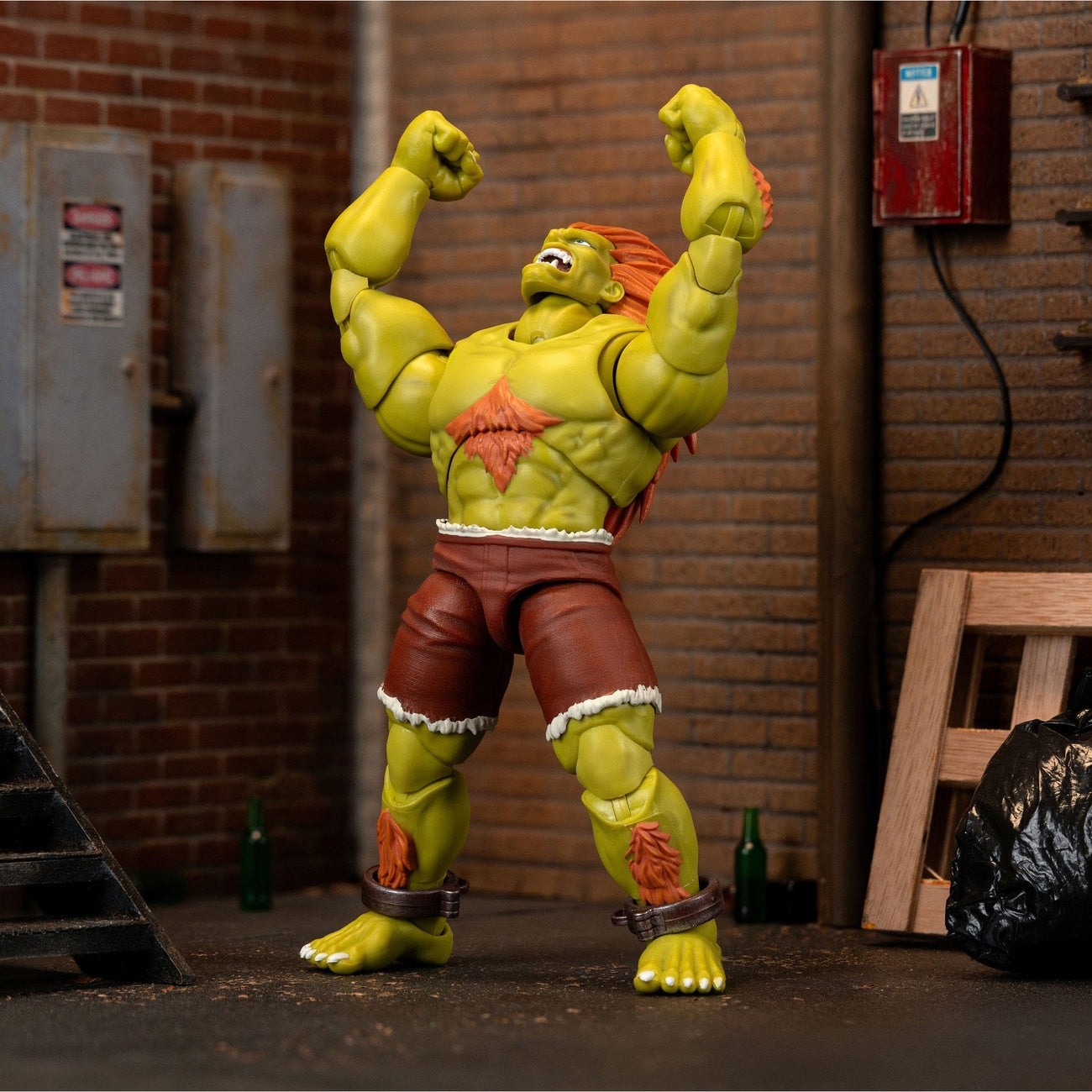 Productafbeelding Ultra Street Fighter II: The Final Challengers Actiefiguur 1/12 Blanka 19 cm