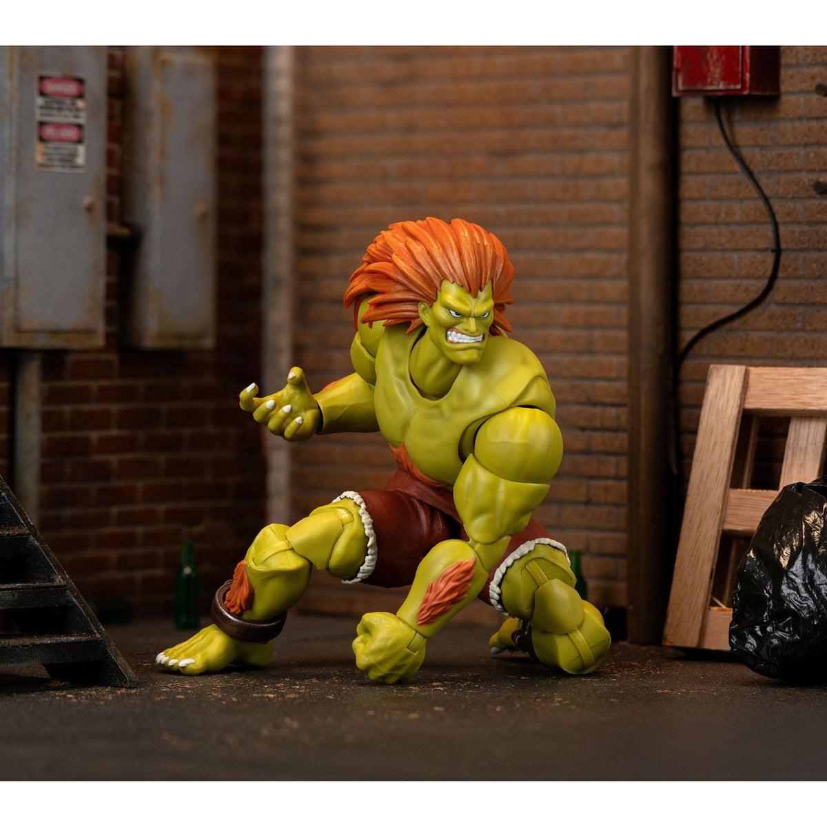 Productafbeelding Ultra Street Fighter II: The Final Challengers Actiefiguur 1/12 Blanka 19 cm