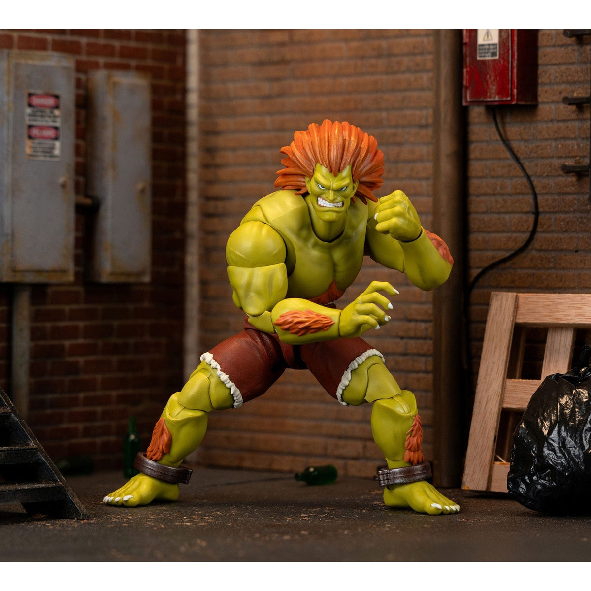 Productafbeelding Ultra Street Fighter II: The Final Challengers Actiefiguur 1/12 Blanka 19 cm
