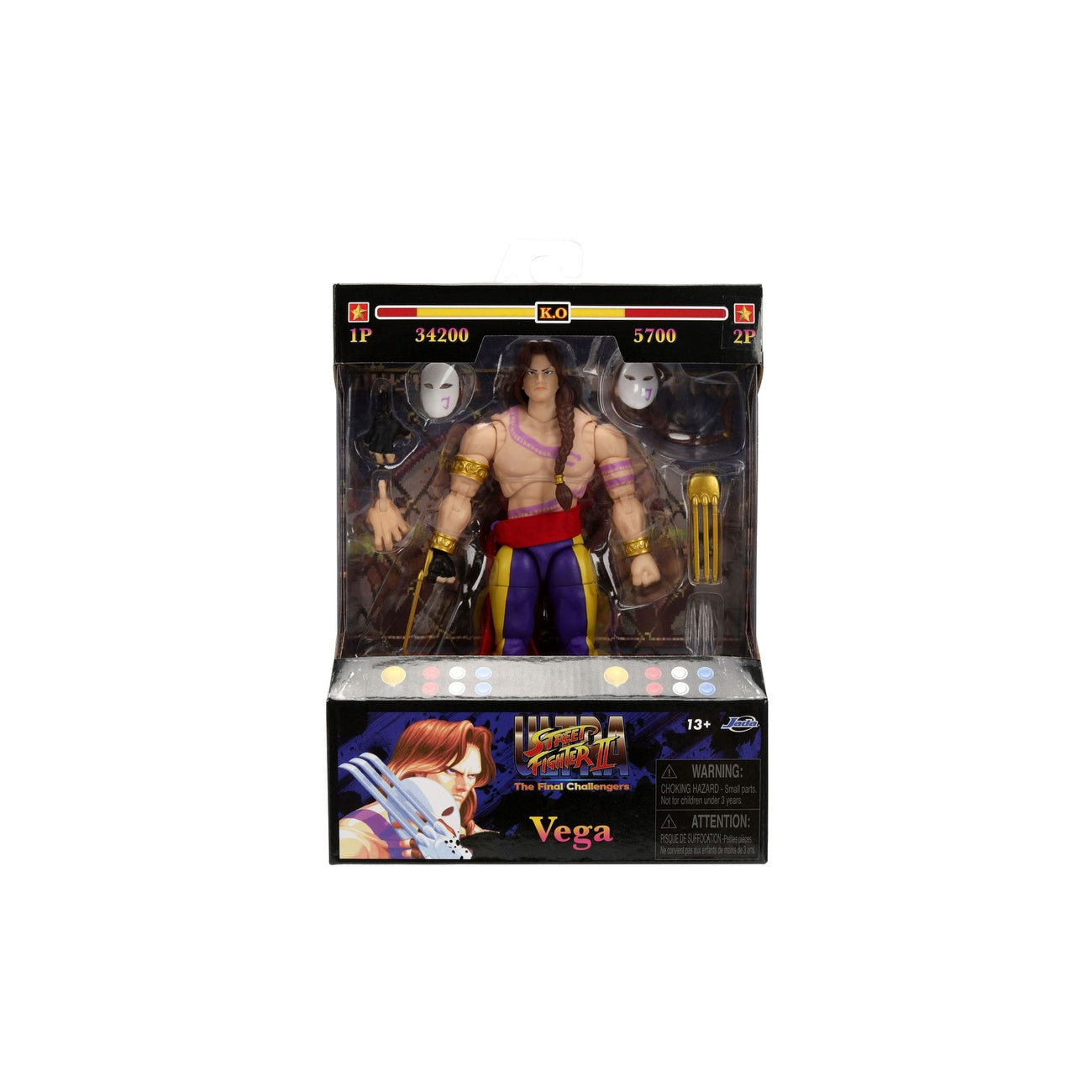 Productafbeelding Ultra Street Fighter II: The Final Challengers Actiefiguur 1/12 Vega 15 cm