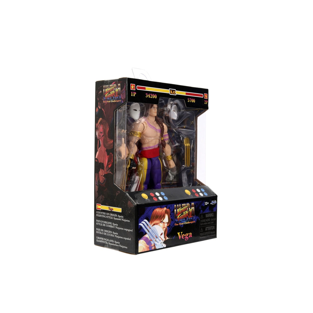 Productafbeelding Ultra Street Fighter II: The Final Challengers Actiefiguur 1/12 Vega 15 cm