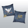 Productafbeelding Harry Potter Kussen Logo & Hedwig 40 x 40 cm