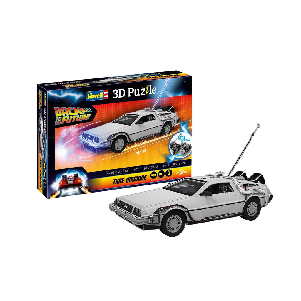 Productafbeelding Back to the Future 3D-puzzel Time Machine