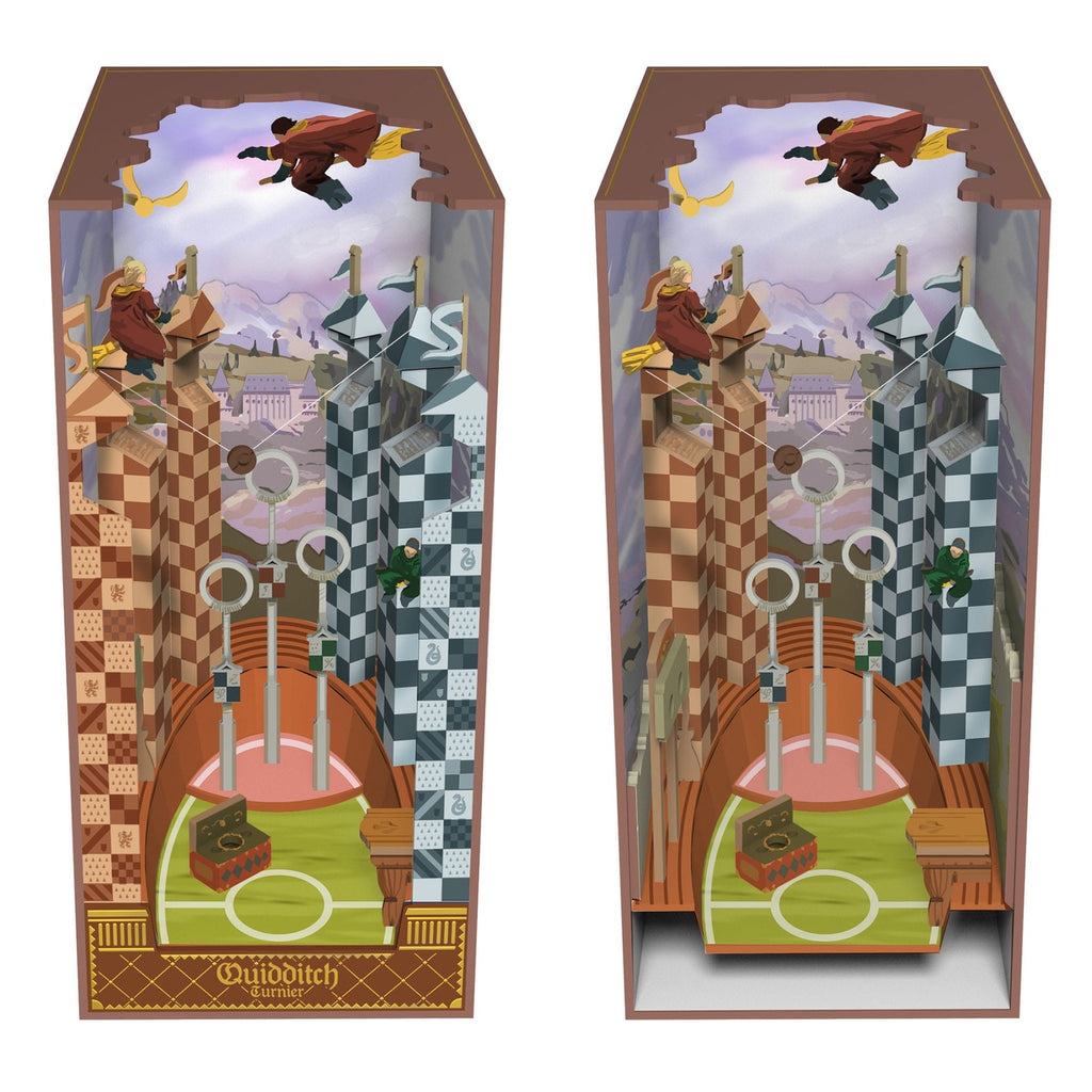 Productafbeelding Harry Potter Tiny Adventures Book Nook Mini-diorama Zwerkbalveld 23 cm