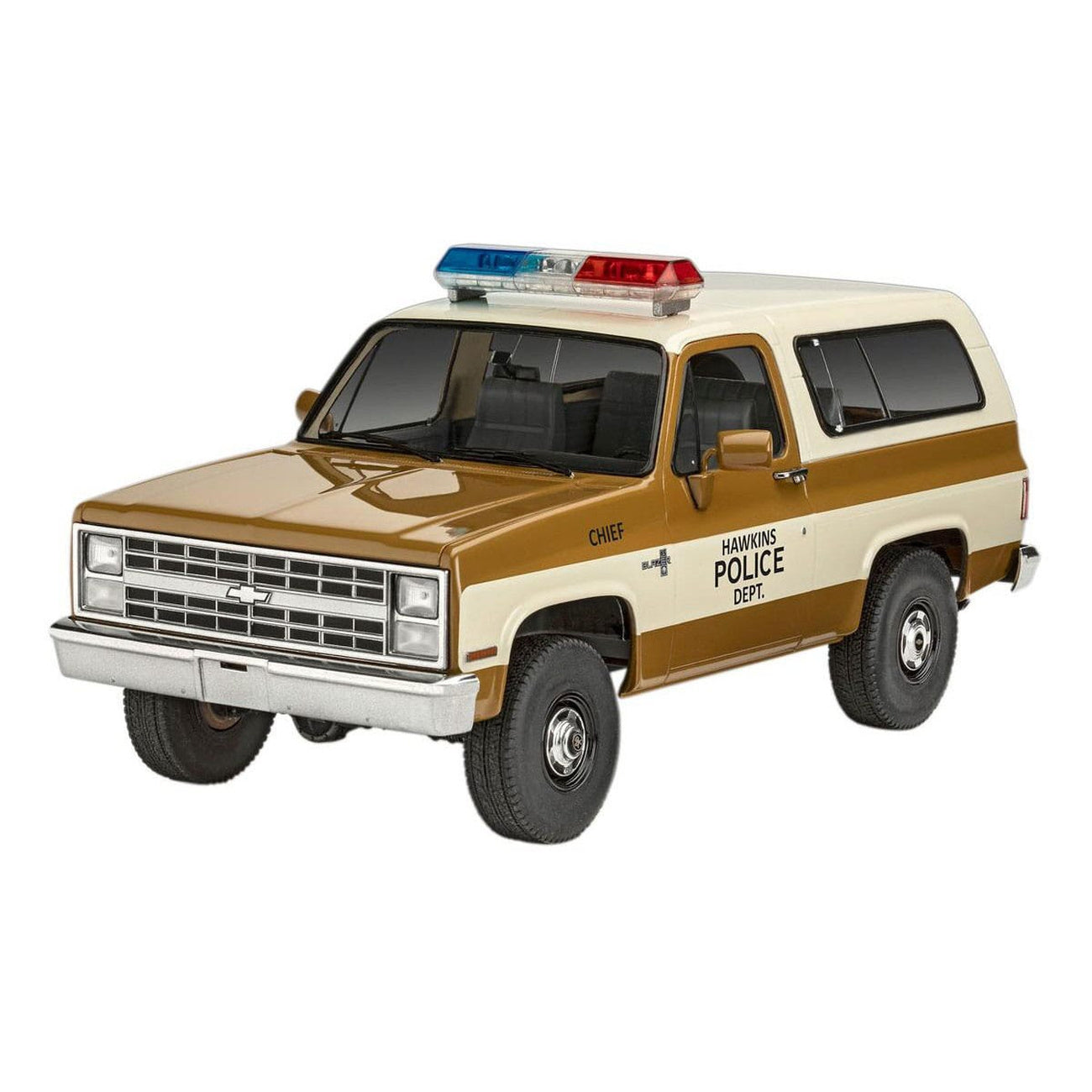 Productafbeelding Stranger Things Modelbouwset 1/25 1985 Chevrolet K5 Blazer 19 cm