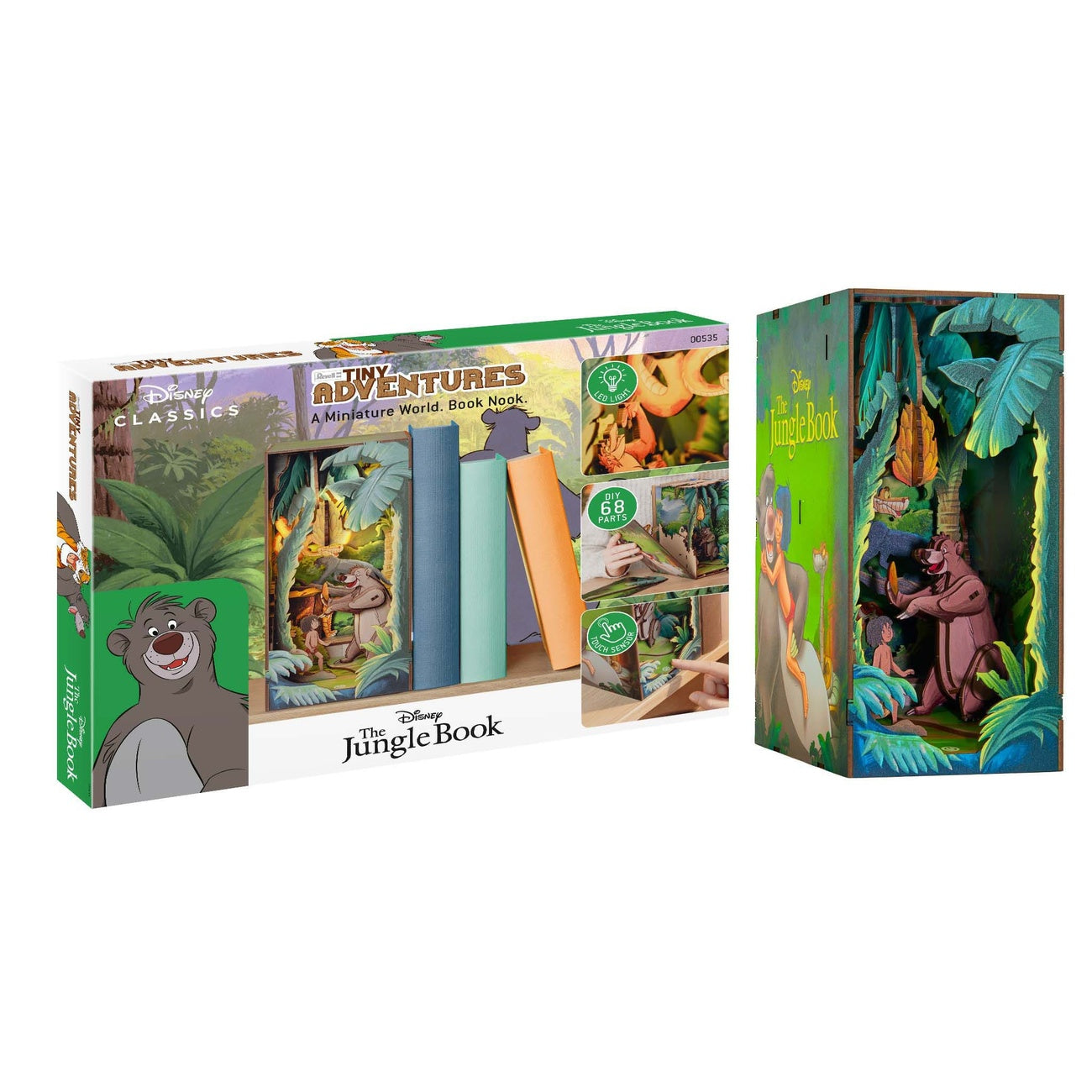 Product image Disney Tiny Adventures Book Nook Mini Diorama The Jungle Book 23 cm