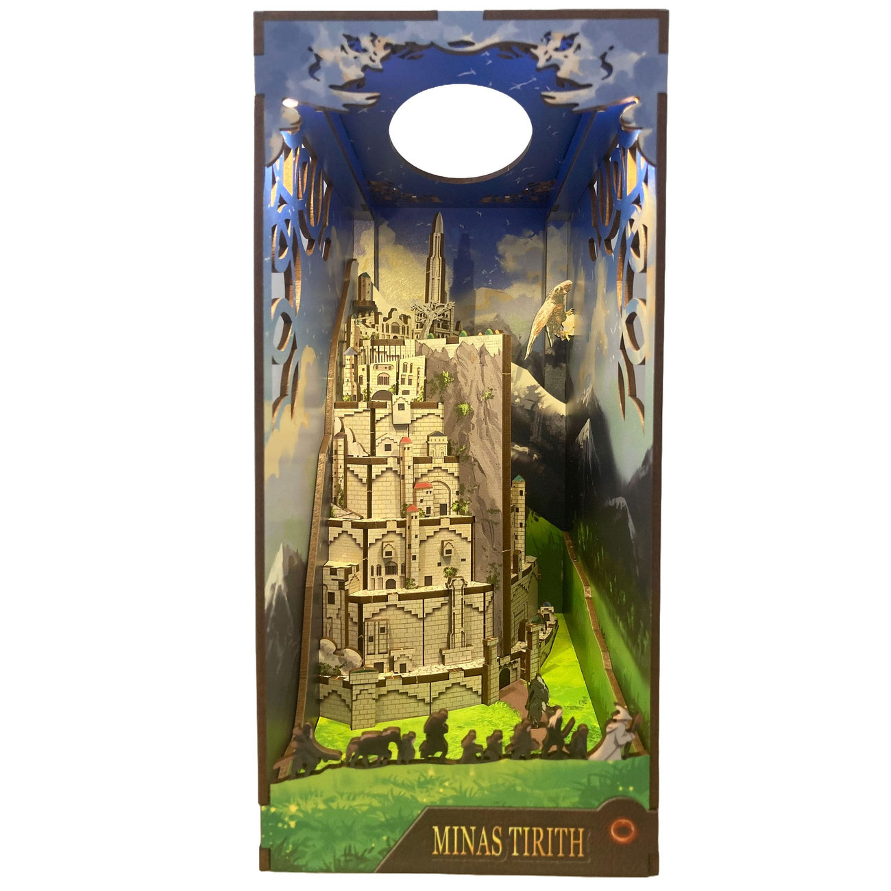 Product image The Lord of the Rings Tiny Adventures Book Nook Mini Diorama Minas Tirith 23 cm