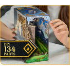 Productafbeelding The Lord of the Rings Tiny Adventures Book Nook Mini Diorama Minas Tirith 23 cm
