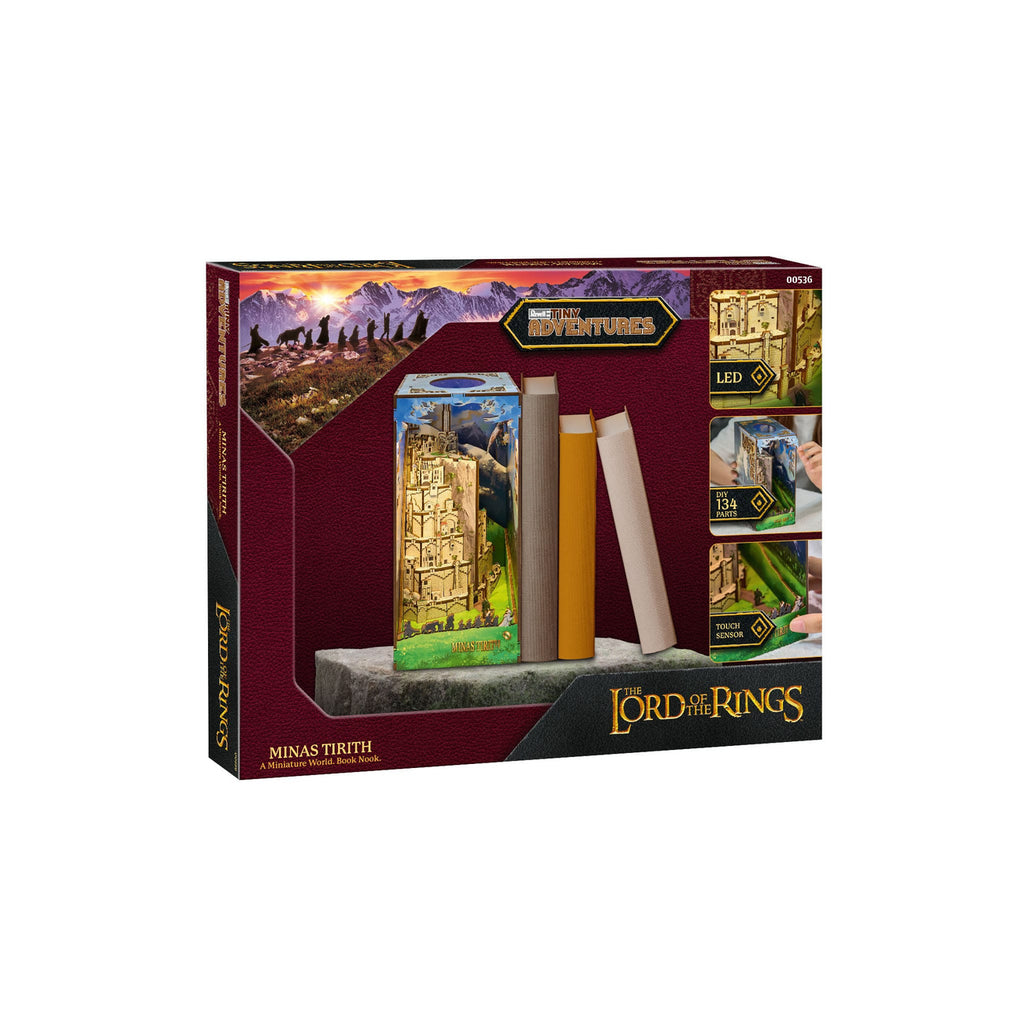 Productafbeelding The Lord of the Rings Tiny Adventures Book Nook Mini Diorama Minas Tirith 23 cm