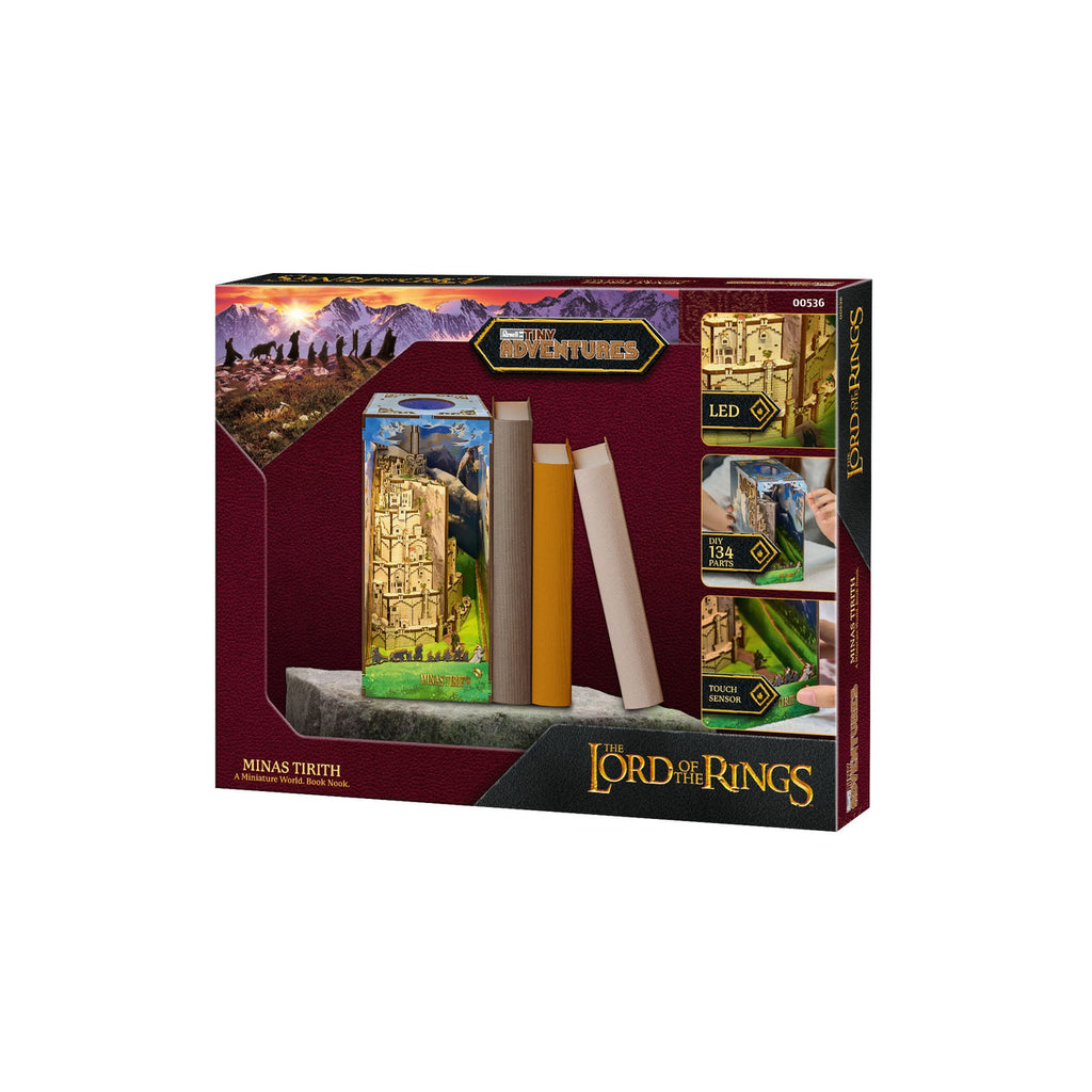 Productafbeelding The Lord of the Rings Tiny Adventures Book Nook Mini Diorama Minas Tirith 23 cm