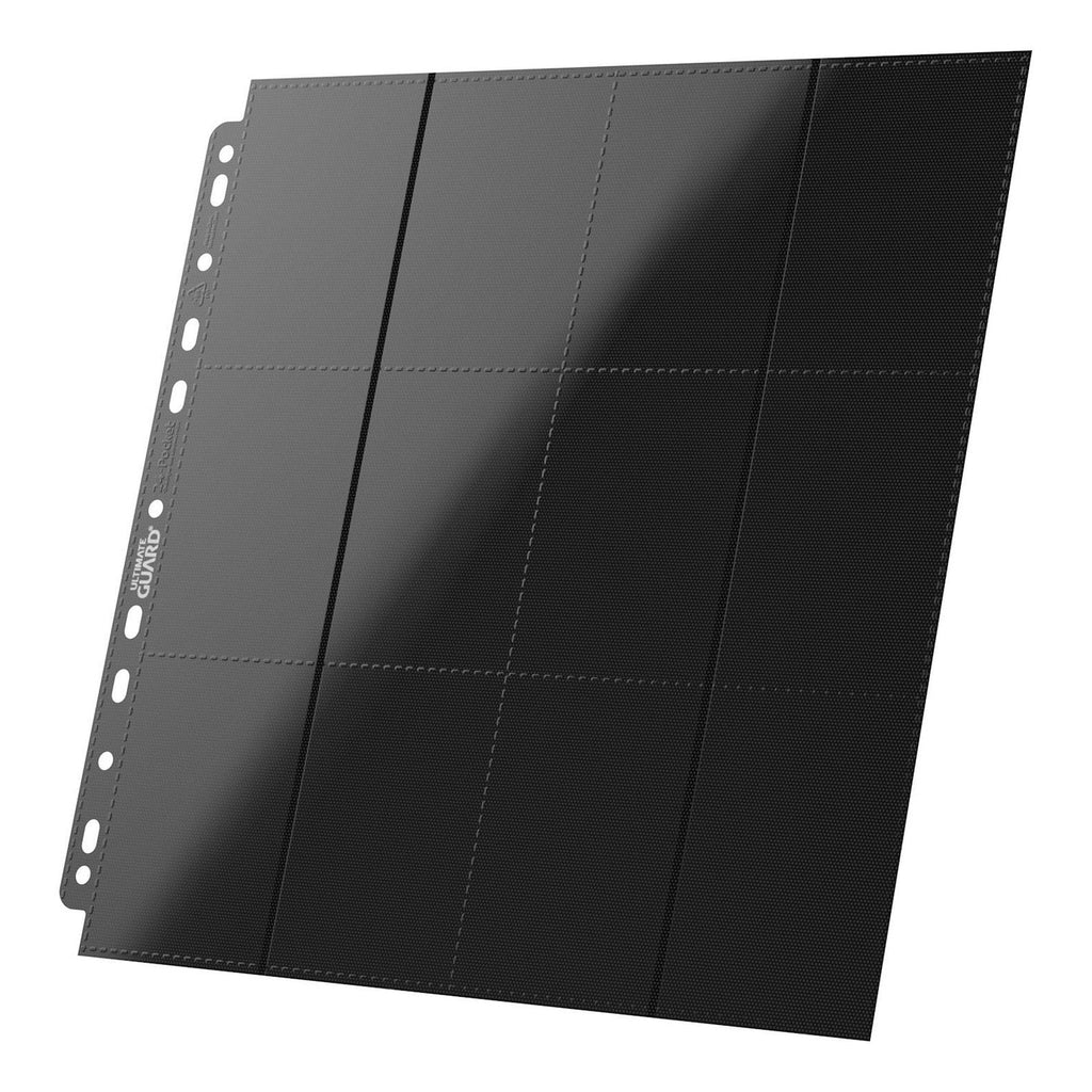 Productafbeelding Ultimate Guard 24-Pocket QuadRow Pagina's Side-Loading (10) - Zwart
