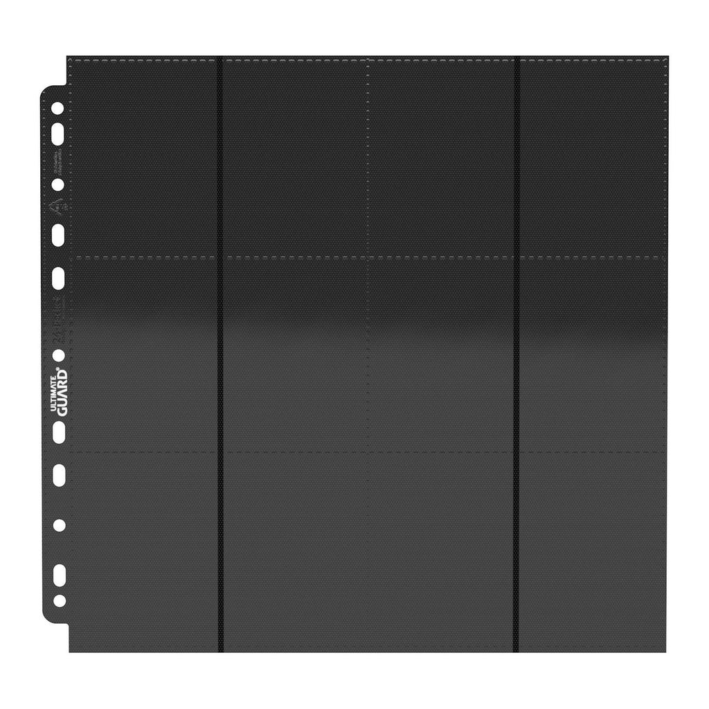 Productafbeelding Ultimate Guard 24-Pocket QuadRow Pagina's Side-Loading (10) - Zwart