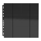 Productafbeelding Ultimate Guard 24-Pocket QuadRow Pagina's Side-Loading (10) - Zwart