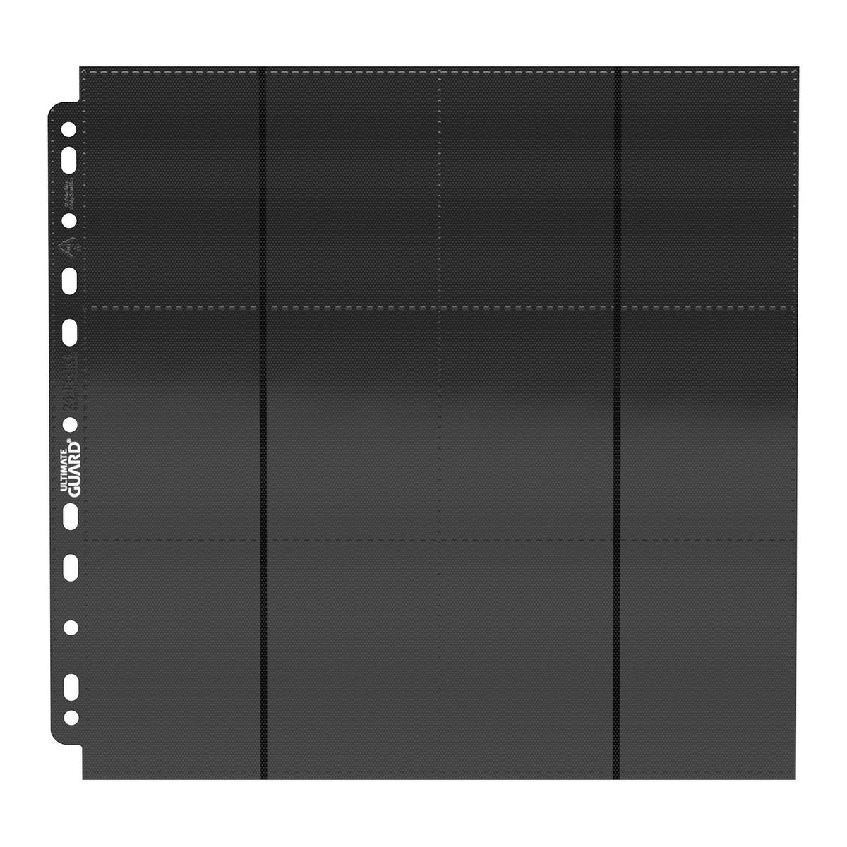 Product image Ultimate Guard 24-Pocket QuadRow Pages Side-Loading (10) - Black