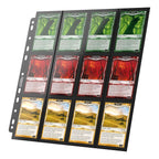 Productafbeelding Ultimate Guard 24-Pocket QuadRow Pagina's Side-Loading (10) - Zwart