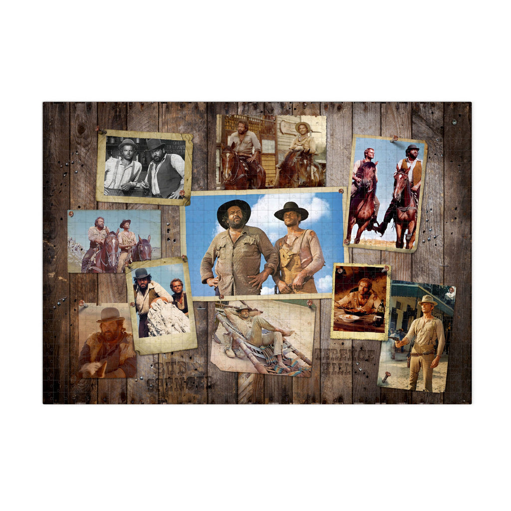 Productafbeelding Bud Spencer & Terence Hill Puzzel Western-fotowand (1000 stukjes)
