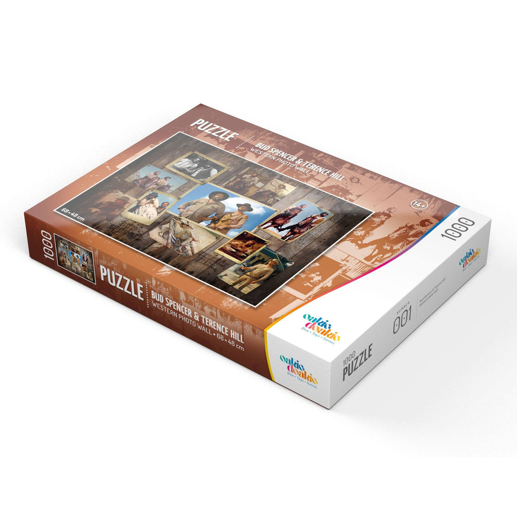 Productafbeelding Bud Spencer & Terence Hill Puzzel Western-fotowand (1000 stukjes)