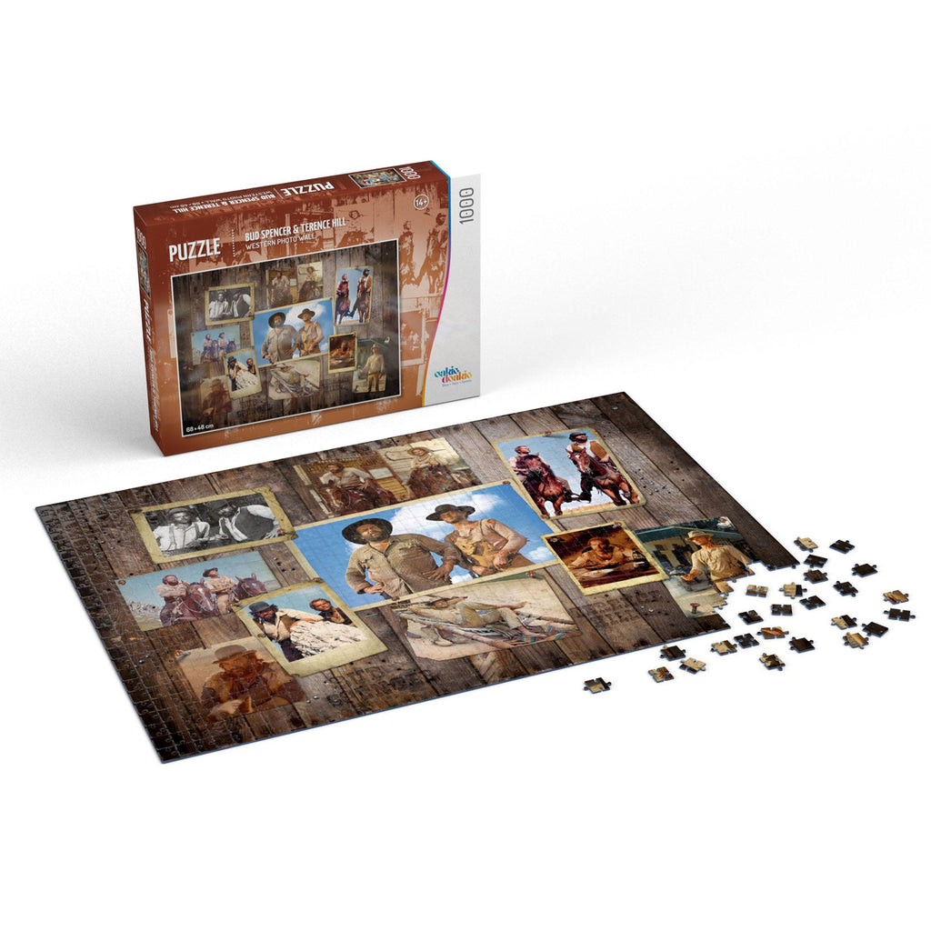 Productafbeelding Bud Spencer & Terence Hill Puzzel Western-fotowand (1000 stukjes)