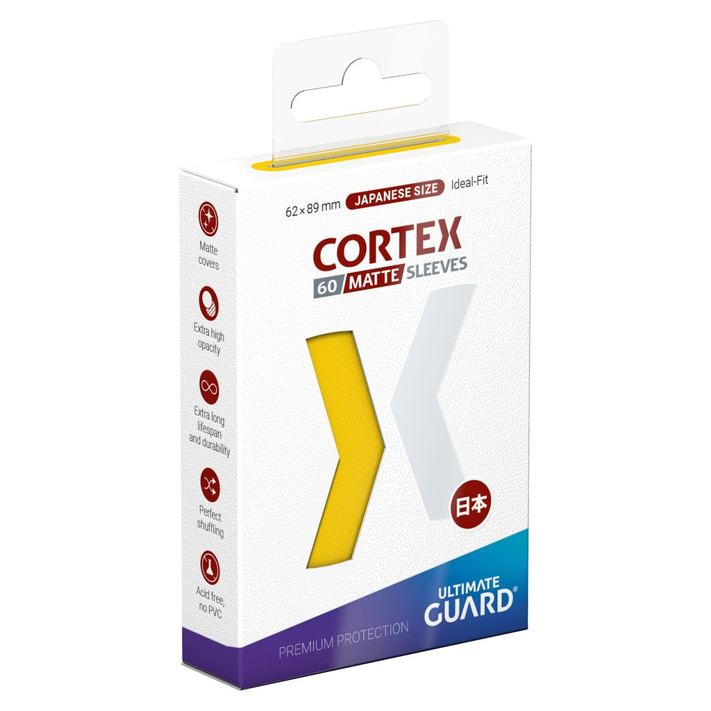 Productafbeelding Ultimate Guard Cortex Sleeves Mat Japans Formaat (60) - Geel