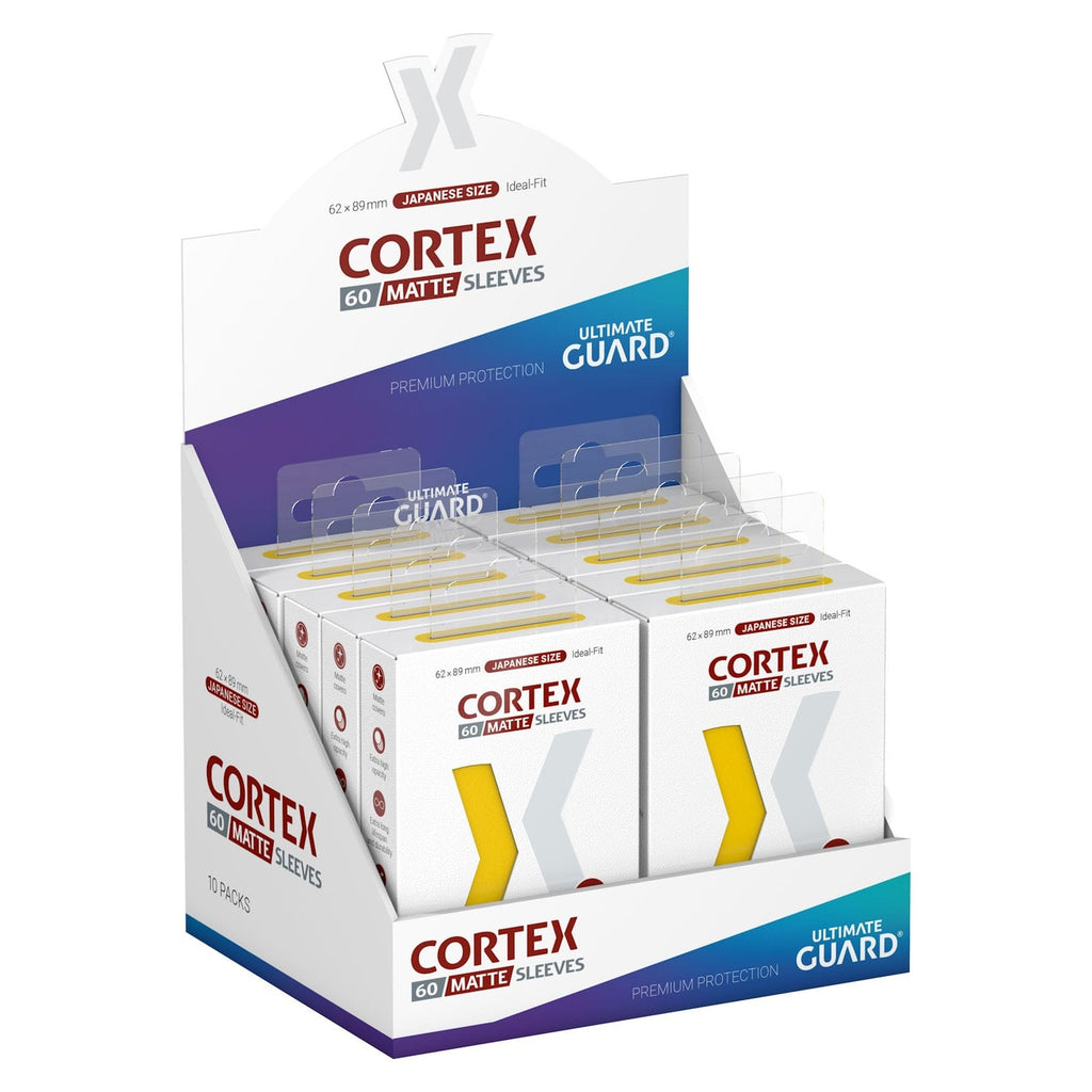 Productafbeelding Ultimate Guard Cortex Sleeves Mat Japans Formaat (60) - Geel