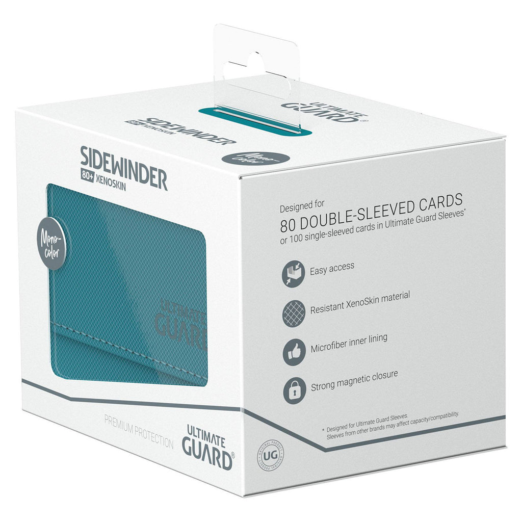 Productafbeelding Ultimate Guard Sidewinder 80+ Xenoskin – Petrol