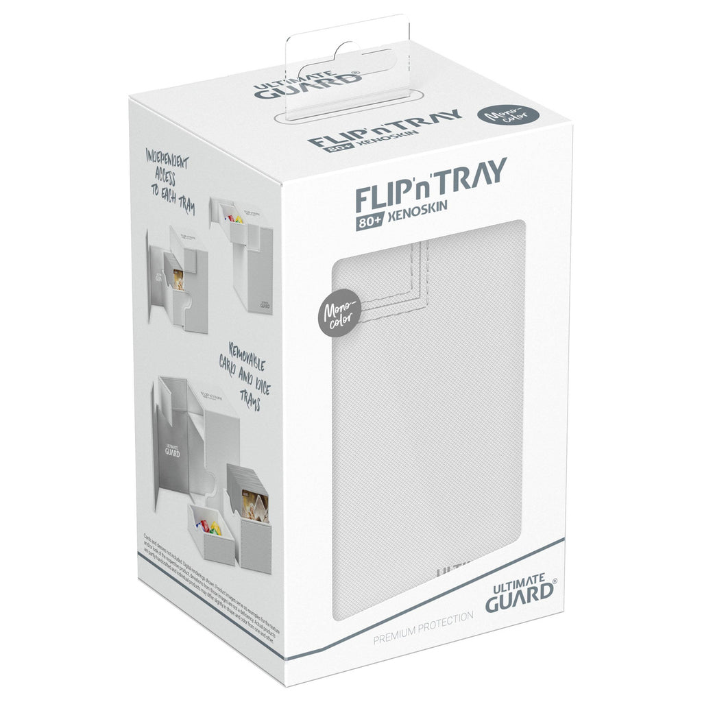 Productafbeelding Ultimate Guard Flip'n'Tray 80+ Xenoskin - Wit