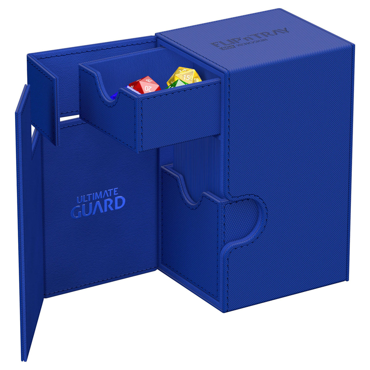 Productafbeelding Ultimate Guard Flip'n'Tray 80+ Xenoskin - Blauw