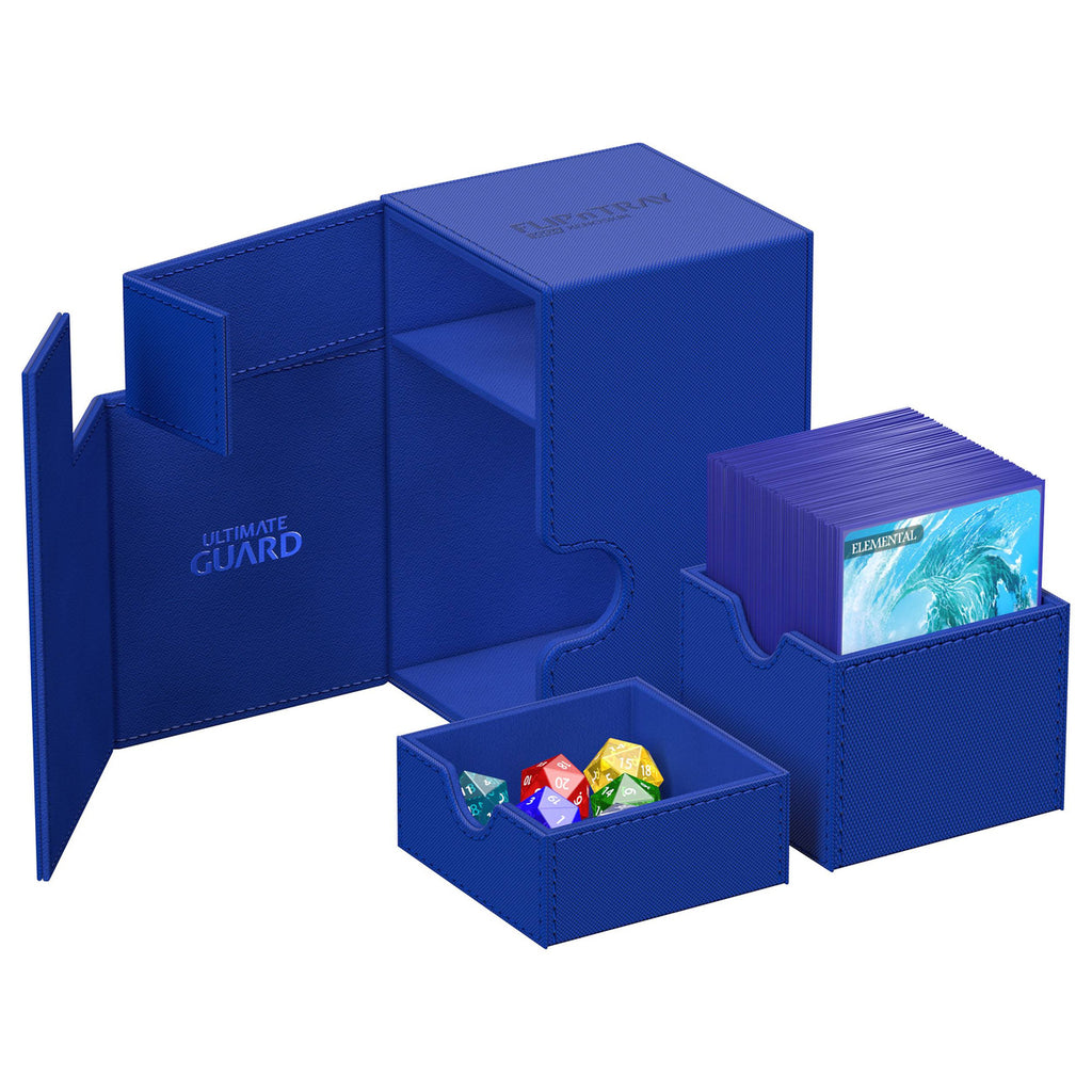 Productafbeelding Ultimate Guard Flip'n'Tray 100+ Xenoskin - Blauw
