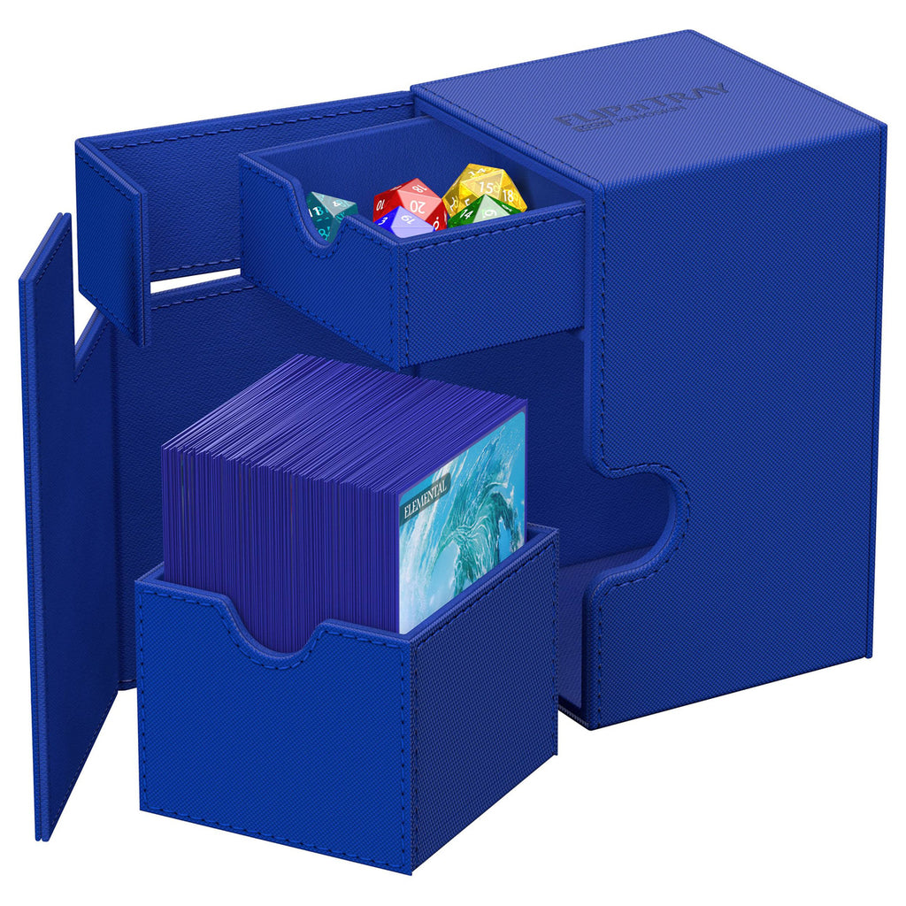 Productafbeelding Ultimate Guard Flip'n'Tray 100+ Xenoskin - Blauw