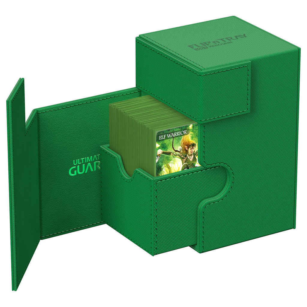 Productafbeelding Ultimate Guard Flip'n'Tray 100+ Xenoskin - Groen