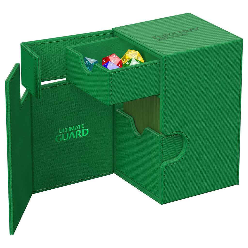 Productafbeelding Ultimate Guard Flip'n'Tray 100+ Xenoskin - Groen