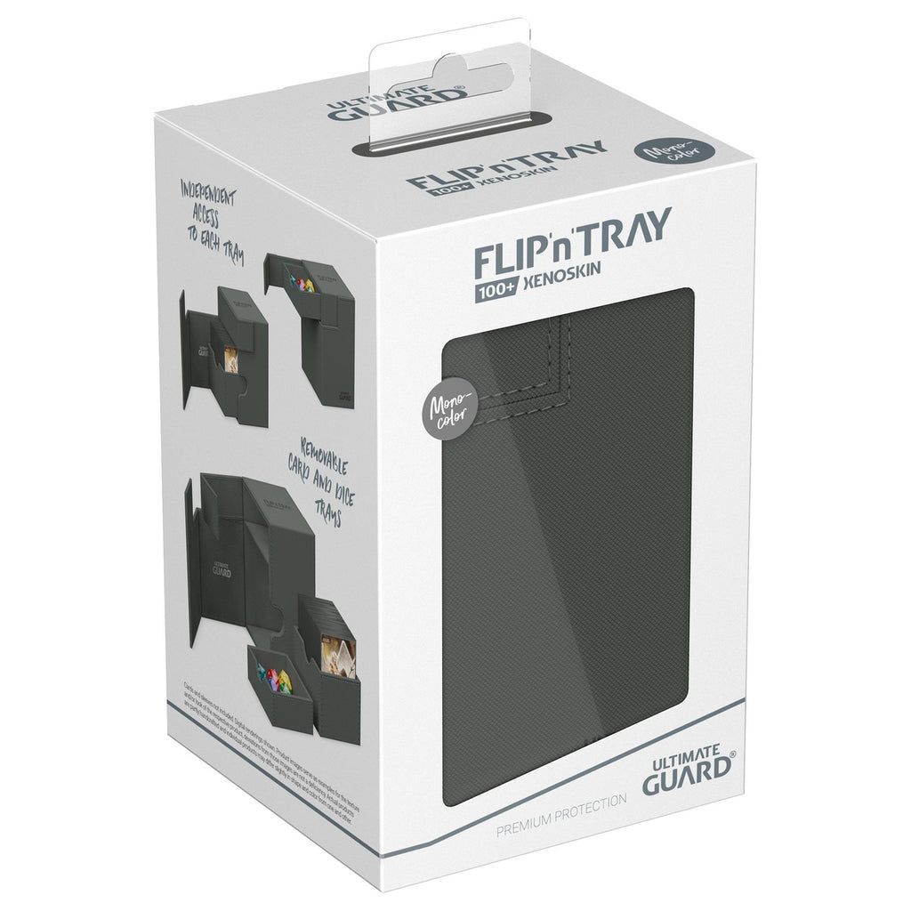 Product image Ultimate Guard Flip'n'Tray 100+ Xenoskin - Grey