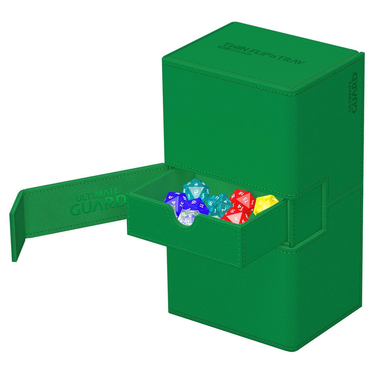 Productafbeelding Ultimate Guard Twin Flip'n'Tray 200+ Xenoskin - Groen